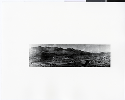 Photograph of a landscape scene, Nevada, circa late 1800s