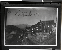 Photograph of Delamar Mill, Nevada, circa late 1800s