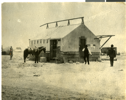 Photograph of first Post Office, Las Vegas, 1905