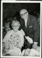 Photograph of Doris Hancock at her retirement dinner, Las Vegas, June 3, 1963