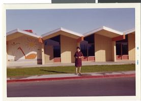 Photograph of Doris Hancock kindergarten building, Las Vegas, November 1965