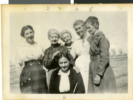 Photograph of women, circa 1905
