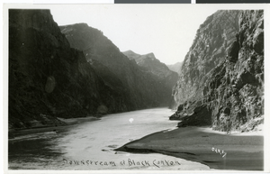 Postcard of Black Canyon, Las Vegas, circa 1930