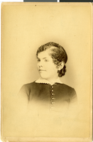 Photograph of Cressa Spring Hancock, Iowa City, Iowa, circa 1886