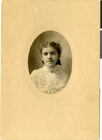 Photograph of Mabelle Lenore Hancock Jean, Iowa, circa 1890s