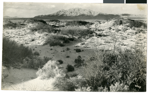 Photograph of Sunrise Mountain, Las Vegas, circa 1930s