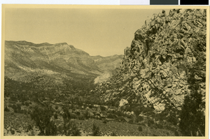 Photograph of Red Rock Canyon, Nevada, circa 1926