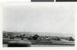 Photograph of a Boulder City construction camp, Boulder City, Nevada, circa 1930s