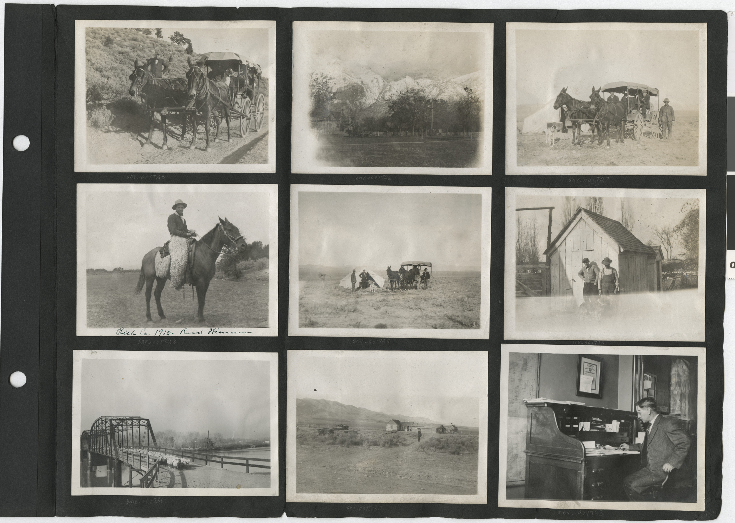 Photograph album 2, Ferron-Bracken Collection, circa 1905-1935, page 1