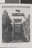 Photograph of City Library, Las Vegas, circa 1945