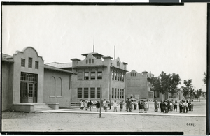 Photograph of Las Vegas Grammar School and High School, Las Vegas, circa 1920s.