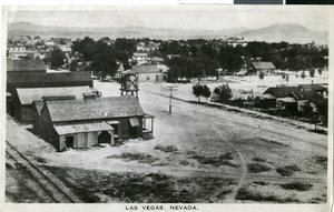 Photograph of Las Vegas residential area, Las Vegas, circa 1911.