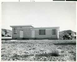 Photograph of Dry Lake School, Las Vegas, circa 1930s.