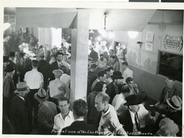 Photograph of the interior of the Las Vegas Club, Las Vegas, circa 1930s
