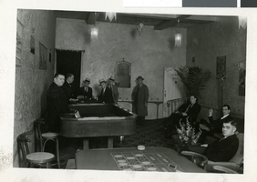 Photograph of gamblers in the Silver Club, Las Vegas, circa 1930s