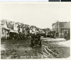 Photograph of Main Street, Manhattan, Nevada, February 3, 1907