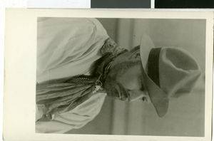 Photograph of Frank Garside dressed for Helldorado Days, Las Vegas, circa 1930s