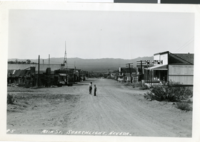 Photograph of Main Street, Searchlight, Nevada, circa 1920s