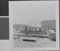 Photograph of construction of Nevada Southern University, Las Vegas, circa 1960s