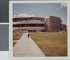 Photograph of construction at University of Nevada, Las Vegas, circa 1960s-1970s