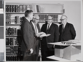 Photograph of AEC Depository Library donation, Las Vegas, September 26, 1963