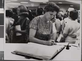 Photograph of Nevada Southern University Commencement, Las Vegas, June 03, 1964
