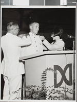 Photograph of Nevada Southern University Commencement, Las Vegas, June 13, 1966
