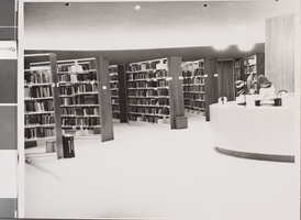 Photograph of James Dickinson Library, circa 1967-1969