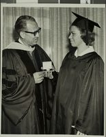 Photograph of Nevada Southern University Commencement ceremony, June 13, 1965