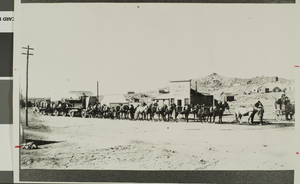 Photograph of Columbia townsite, Goldfield, Nevada, circa 1905-1907