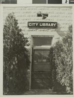 Photograph of Las Vegas City Library, 1943