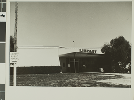 Photograph of Las Vegas Public Library, circa 1950