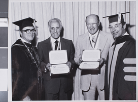 Photograph of commencement for the University of Nevada, Las Vegas, 1978