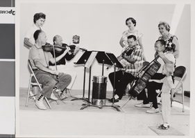 Photograph of Sunday music matinees at Grant Hall, Las Vegas, 1962
