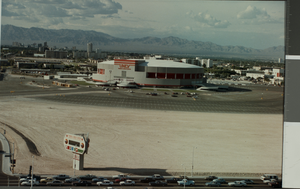 Photograph of Thomas and Mack Center, University of Nevada, Las Vegas, circa mid 1980s