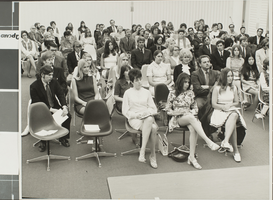 Photograph of Phi Lambda Alpha Initiation fraternity iniation, University of Nevada, Las Vegas, circa early 1971