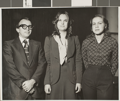 Photograph of the Phi Lambda Alpha Initiation Team, University of Nevada, Las Vegas, November 19, 1975