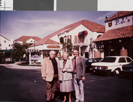Photograph of individuals at Walden Pond Restaurant, Las Vegas, circa early 1980s