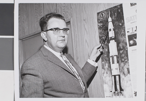 Photograph of Dr. Friedwardt Winterberg, University of Nevada, Las Vegas, 1969