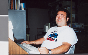 Photograph of Wilbur Schaefer, University of Nevada, Las Vegas, May 1992