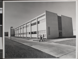 Photograph of Lilly Fong Geoscience Building, University of Nevada, Las Vegas, circa late 1960s-early 1970s