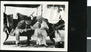 Photograph of John S. Park and family, circa 1920s to 1930s