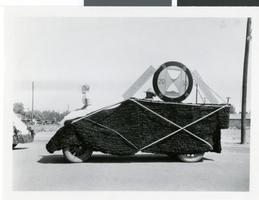 Photograph of a parade float, Las Vegas, circa late 1920s to early 1930s