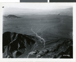 Photograph of a railroad pass near Las Vegas, 1930