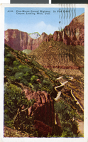 Postcard of Zion National Park, circa 1930s
