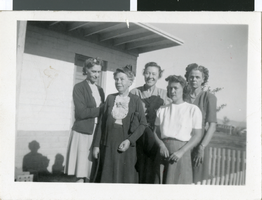 Photograph of members of the First Methodist Church, Las Vegas, circa early 1940s