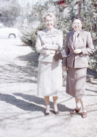Slide of Maurine Wilson and Jeanie, 1955
