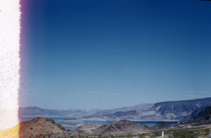 Slide of Lake Mead, Nevada, Fall of 1955