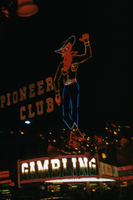 Slide of the Pioneer Club, Las Vegas, December 1955