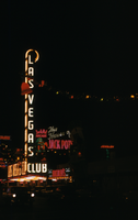 Slide of the Las Vegas Club, Las Vegas, December 1955